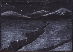 Winter Night Rio Gorge