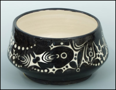 Sgarffito Bowl by Tyler Hannigan