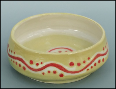 Sgarffito Bowl by Tyler Hannigan