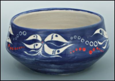 Sgarffito Bowl by Tyler Hannigan