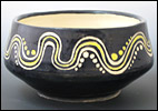 Yellow Ribbon Bowl by Tyler Hannigan