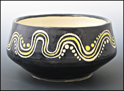 Sgarffito Bowl by Tyler Hannigan